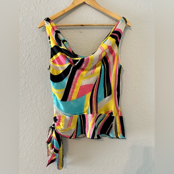Cache Colorful Swirl Tank Top - Picture 2 of 4